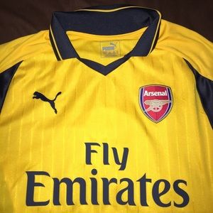 Arsenal Puma premier league jersey